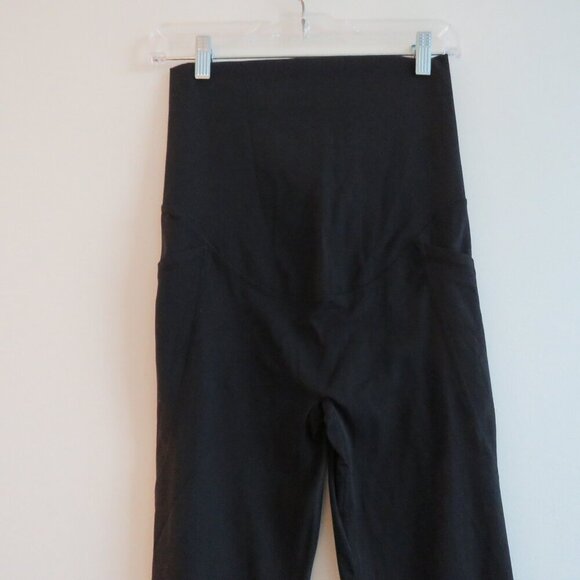 BABYBUB Full Length Maternity Leggings with Pockets in Black - Size XS - Picture 3 of 12